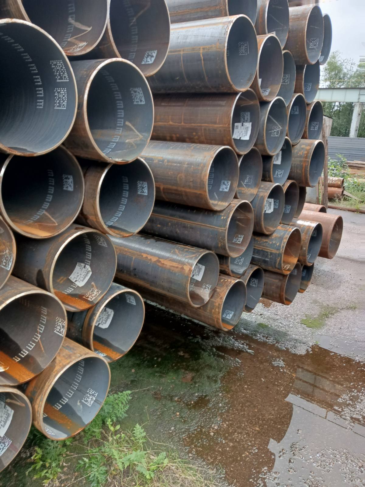 Труба стальная 377х6,7,8,10 ВМЗ гр.Д новая